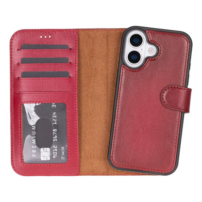 Magic iPhone 17 Detachable Leather Wallet Case – Expanded Palette