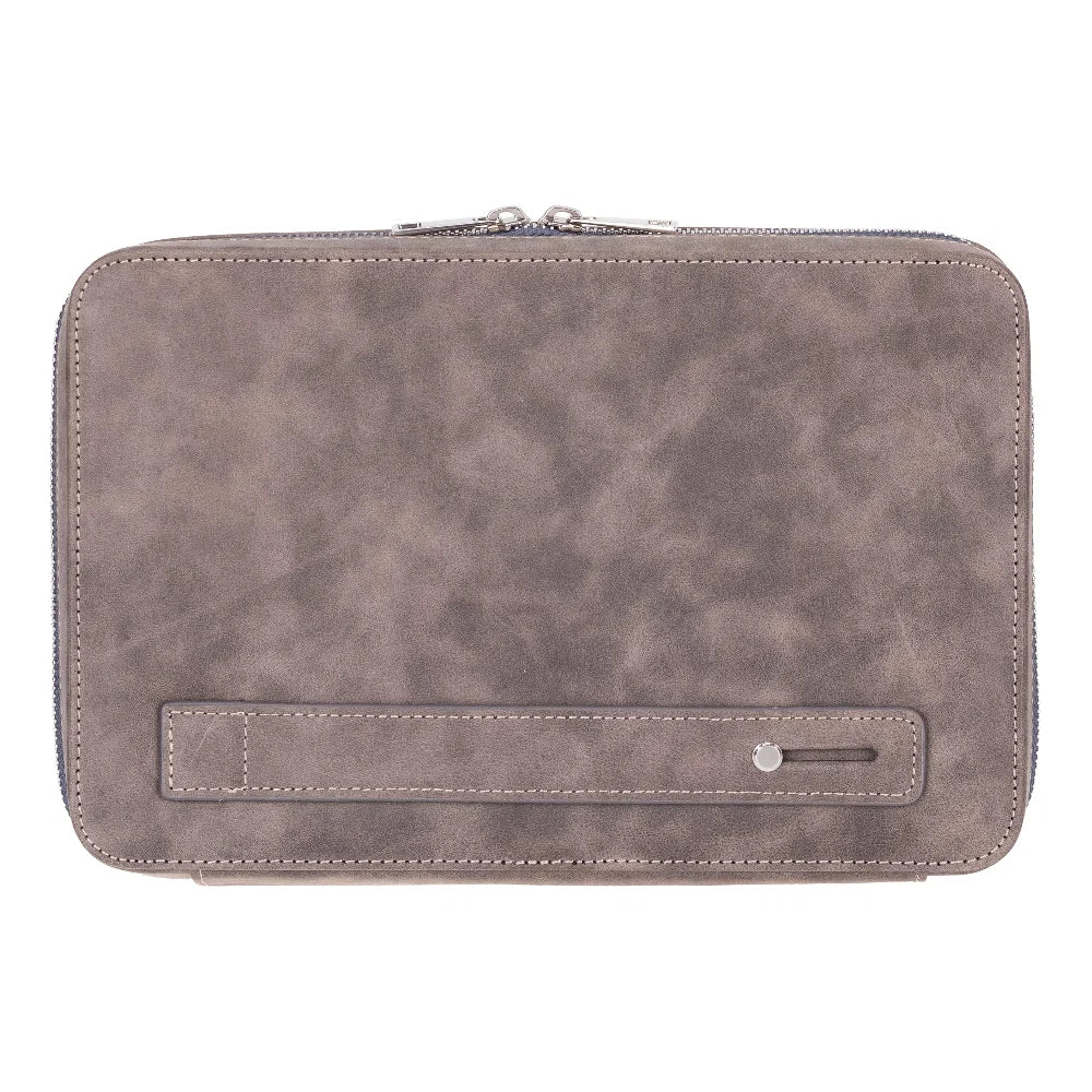 Leather Travel Cable Organizer