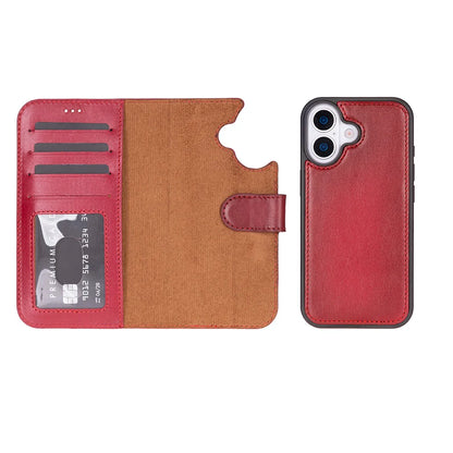 Magic iPhone 17 Detachable Leather Wallet Case – Expanded Palette