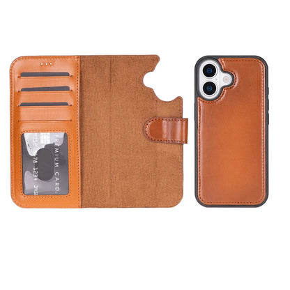 Magic iPhone 17 Detachable Leather Wallet Case – Expanded Palette