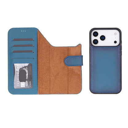 Magic iPhone 17 Pro Detachable Leather Wallet Case – Expanded Palette