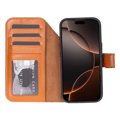 Magic iPhone 17 Pro Max Detachable Leather Wallet Case – Expanded Palette