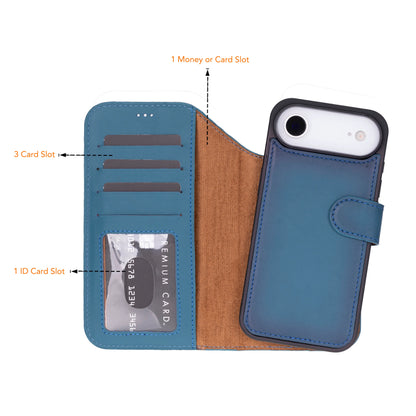 Magic iPhone Air Detachable Leather Wallet Case – Core Palette