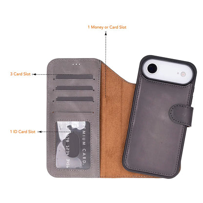 Magic iPhone Air Detachable Leather Wallet Case – Expanded Palette