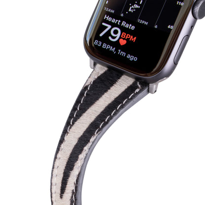 Slim Double-Tour Leather Apple Watch Band