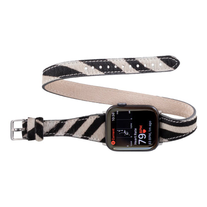 Slim Double-Tour Leather Apple Watch Band