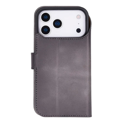 Magic iPhone 17 Pro Max Detachable Leather Wallet Case – Expanded Palette