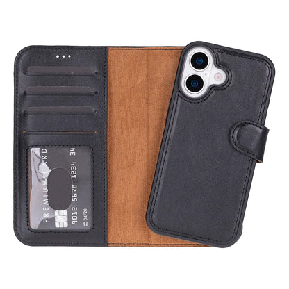 Magic iPhone 17 Detachable Leather Wallet Case – Expanded Palette