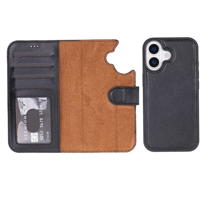 Magic iPhone 17 Detachable Leather Wallet Case – Expanded Palette
