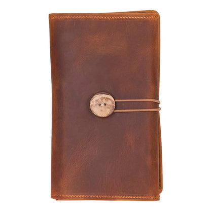 Pura Roll-Up Leather Cable Organizer