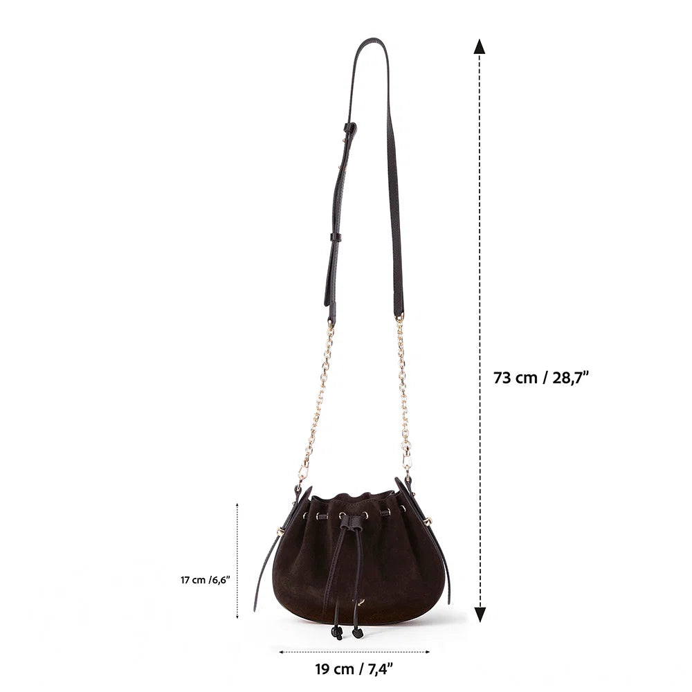 Valentina Women's Suede Leather Bag