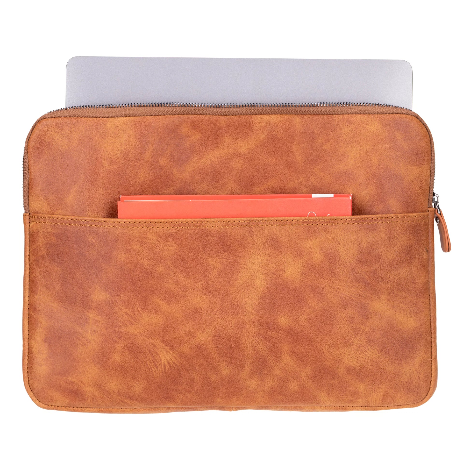 AWE Genuine Leather Sleeves Brown