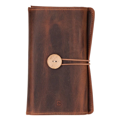 Pura Roll-Up Leather Cable Organizer