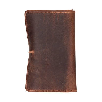 Pura Roll-Up Leather Cable Organizer
