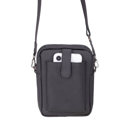 Solvix Leather Phone Crossbody Bag