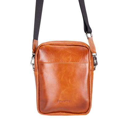 Solvix Leather Phone Crossbody Bag