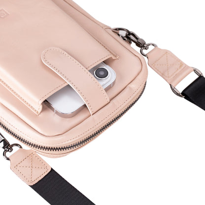Solvix Leather Phone Crossbody Bag