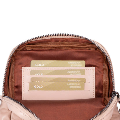 Solvix Leather Phone Crossbody Bag
