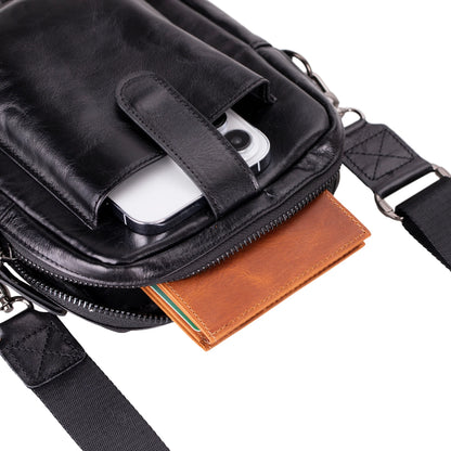 Pisa Leather Phone Crossbody Bag