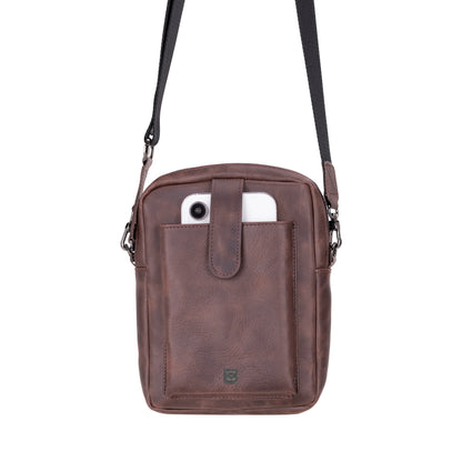 Solvix Leather Phone Crossbody Bag