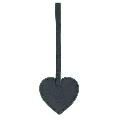 Heart Leather Bag Charm