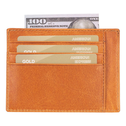 BLW18 Slim Leather Card Holder – 9 Colors