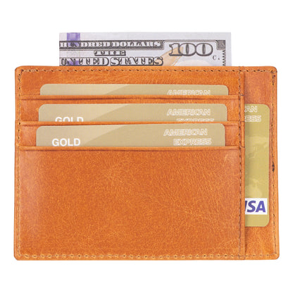 BLW18 Slim Leather Card Holder – 9 Colors