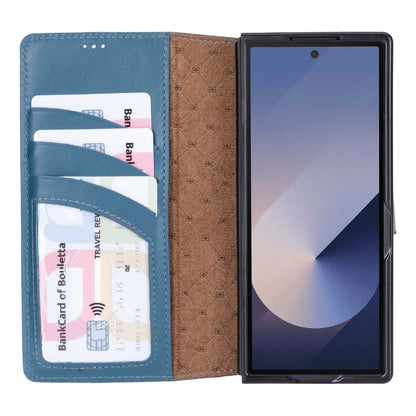 Wallet ID Leather Folio Case for Samsung Galaxy Z Fold6