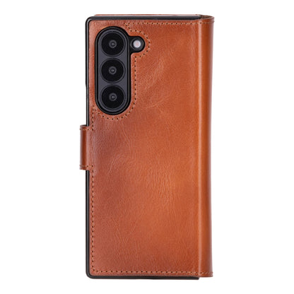 Wallet ID Leather Folio Case for Samsung Galaxy Z Fold6