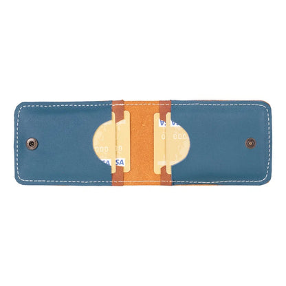 Bella Snap Leather Card Holder