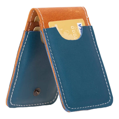 Bella Snap Leather Card Holder