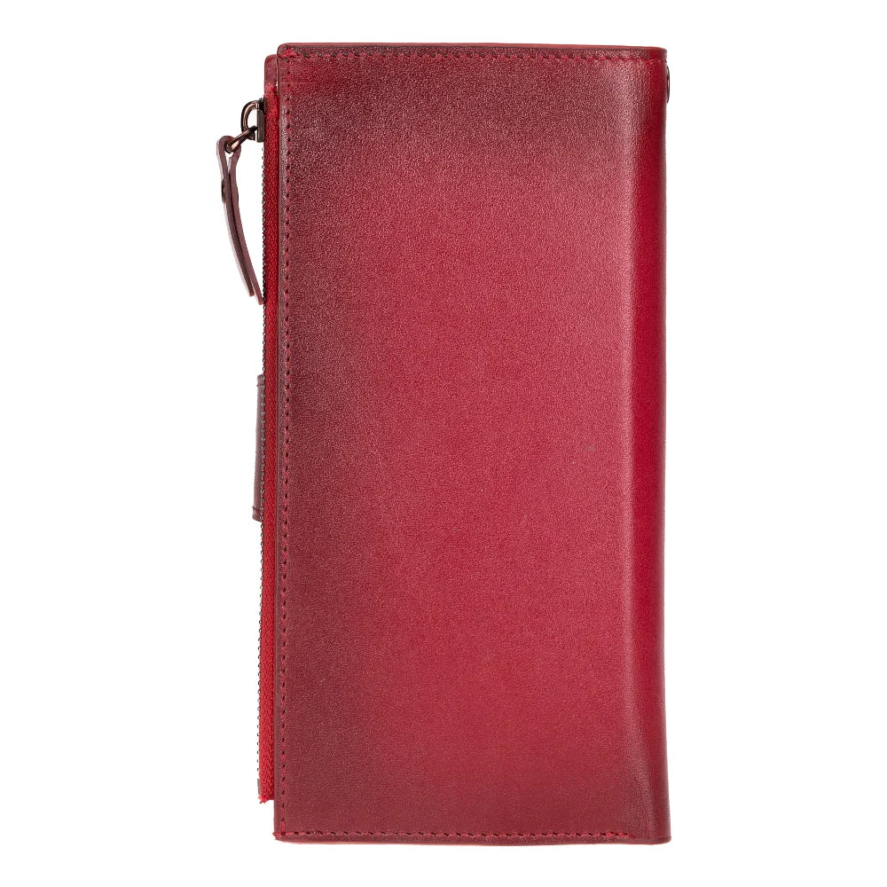 Lozan Strap Leather Crossbody Wallet
