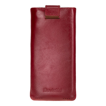 Multicase iPhone 16 Pro Leather Pull-Tab Pouch