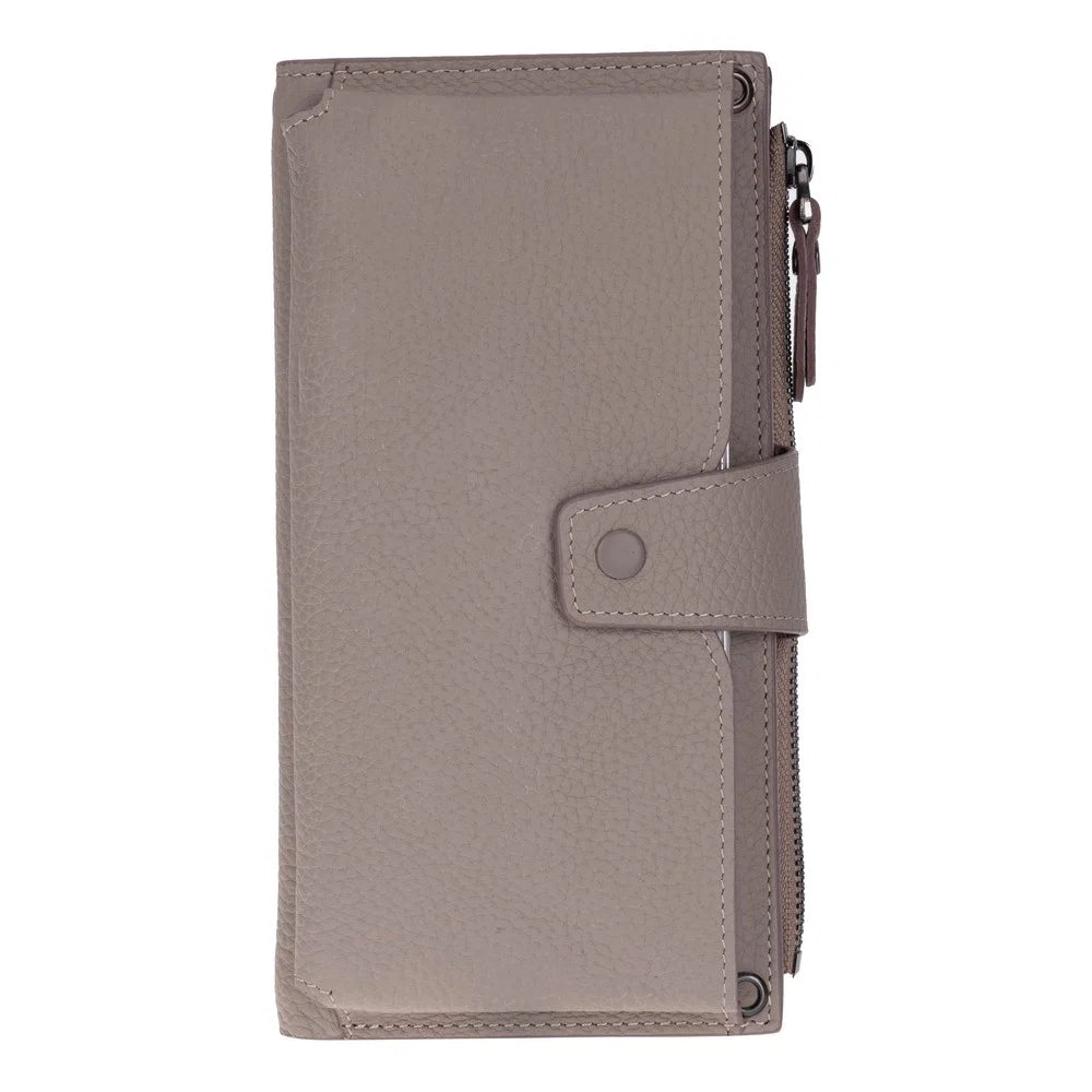 Lozan Strap Leather Crossbody Wallet