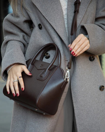 Lorenza Medium Leather Shoulder Bag