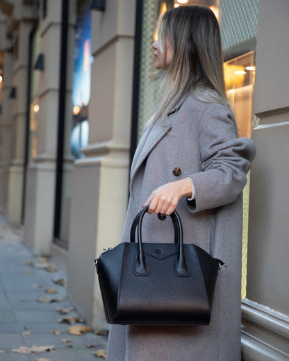 Lorenza Leather Shoulder Bag – Medium