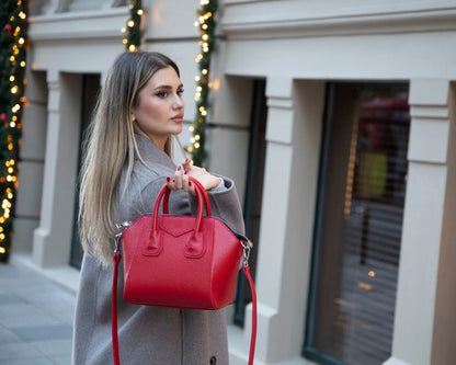 Lorenza Small Leather Shoulder Bag