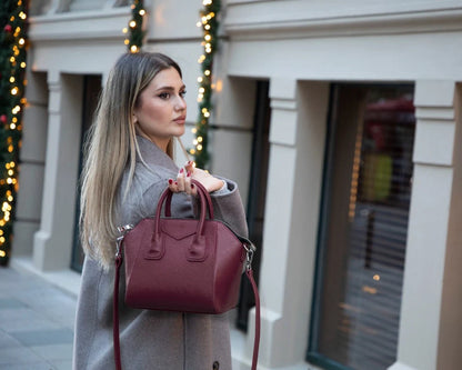 Lorenza Small Leather Shoulder Bag