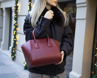 Lorenza Leather Shoulder Bag – Small