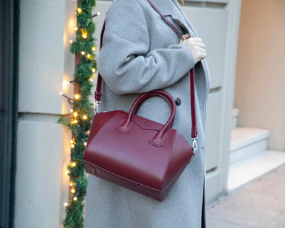 Lorenza Medium Leather Shoulder Bag