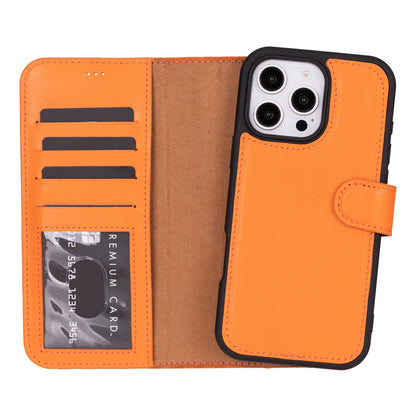 Magic iPhone 16 Pro Max Detachable Leather Wallet Case – Expanded Palette