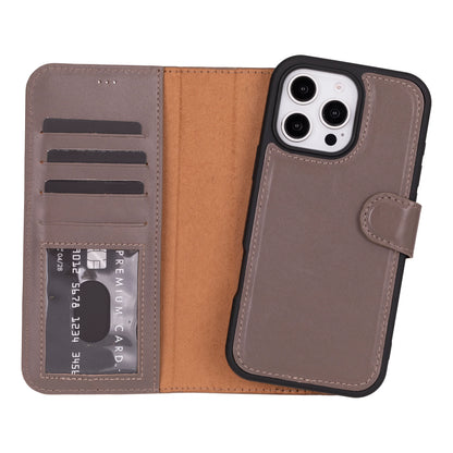 Magic iPhone 16 Pro Detachable Leather Wallet Case – Expanded Palette