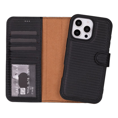 Magic iPhone 16 Pro Detachable Leather Wallet Case – Expanded Palette