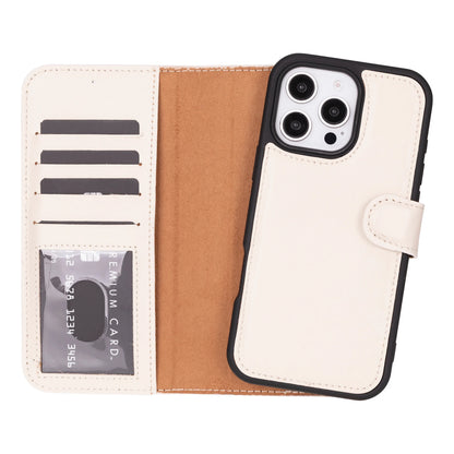 Magic iPhone 16 Pro Max Detachable Leather Wallet Case – Expanded Palette