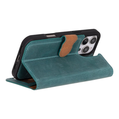 Magic iPhone 16 Pro Max Detachable Leather Wallet Case – Expanded Palette