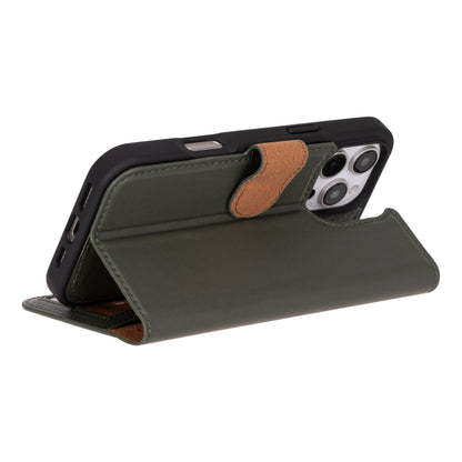 Magic iPhone 16 Pro Detachable Leather Wallet Case – Expanded Palette