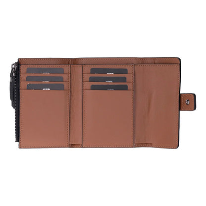 Elba Two-Tone Leather Wallet