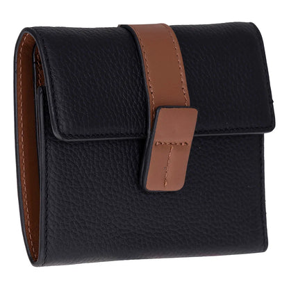 Elba Two-Tone Leather Wallet