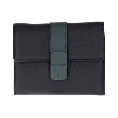 Elba Two-Tone Leather Wallet