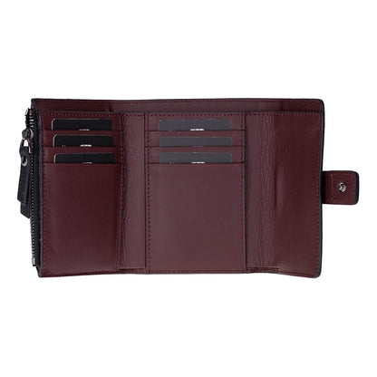Elba Two-Tone Leather Wallet